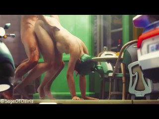kiriko - doggystyle; vaginal penetration; 3d sex porno hentai; (by @sageofosiris) [overwatch]